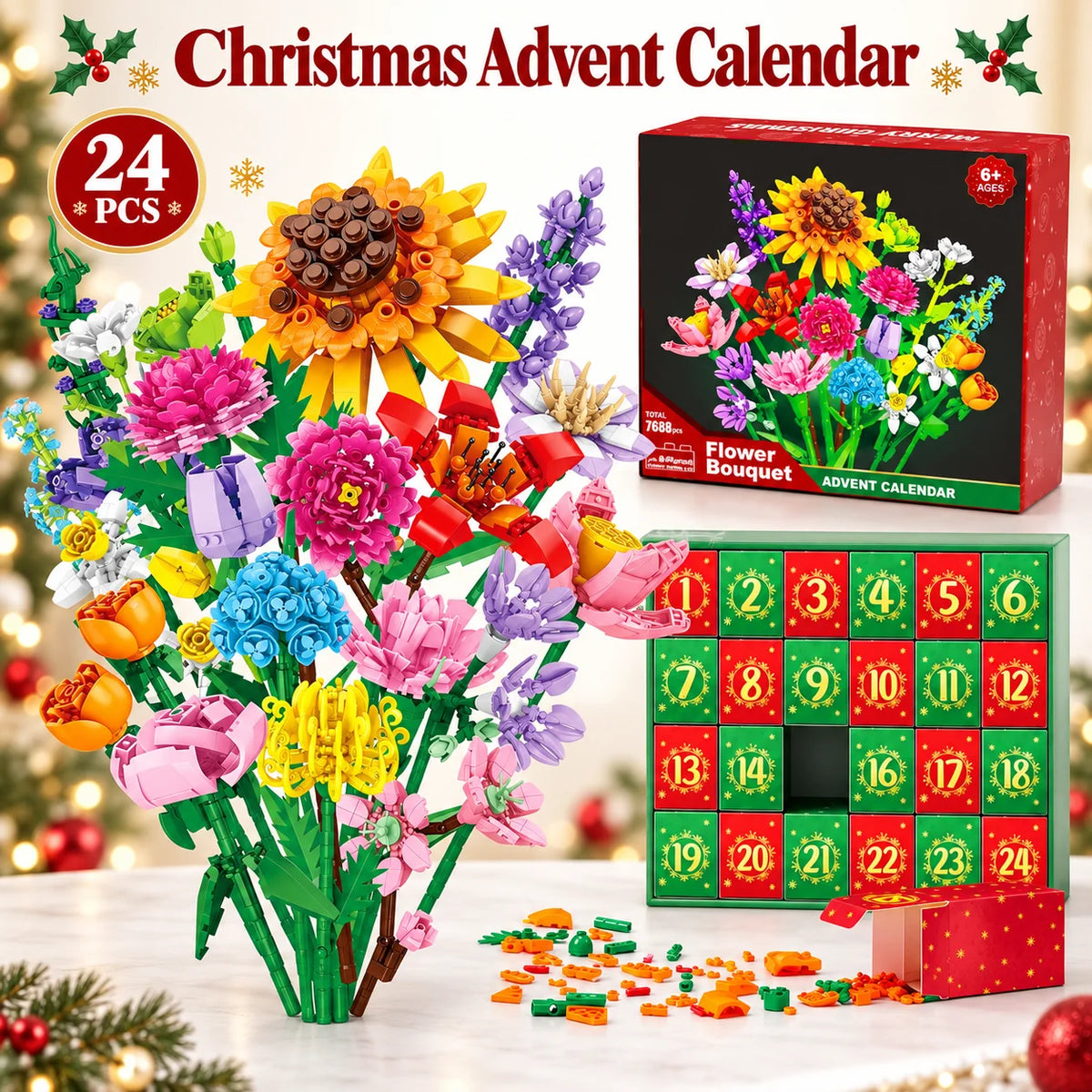 Lego Blumen-Adventskalender