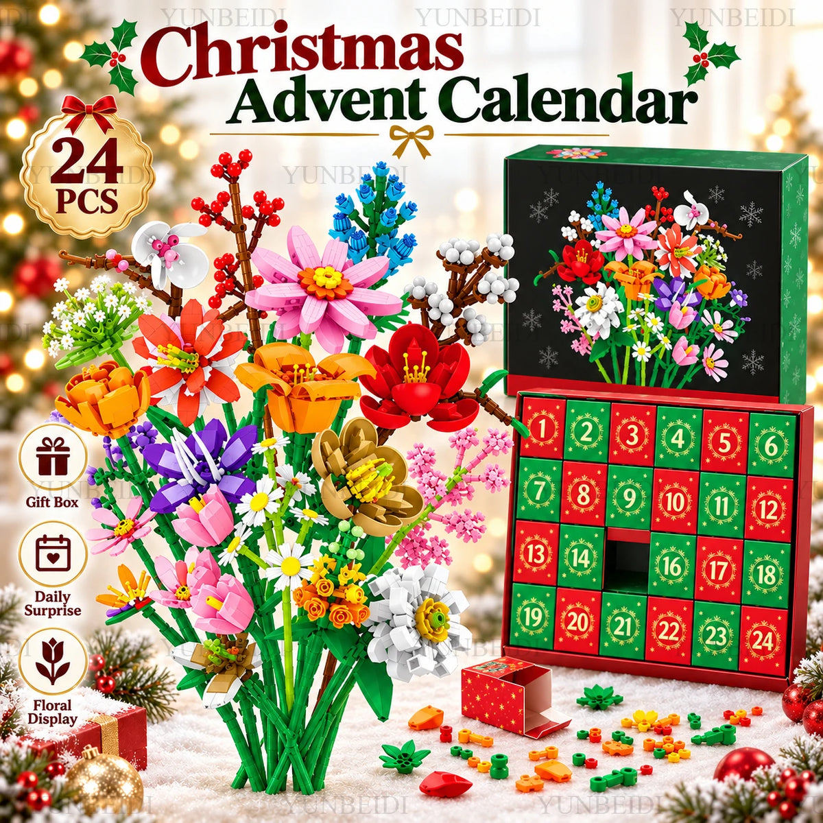 Lego Blumen-Adventskalender